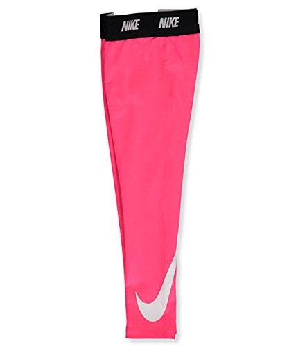 Nike Little Girls' Dri-Fit Leggings (Sizes 4-6X) - Racer Pink, 4