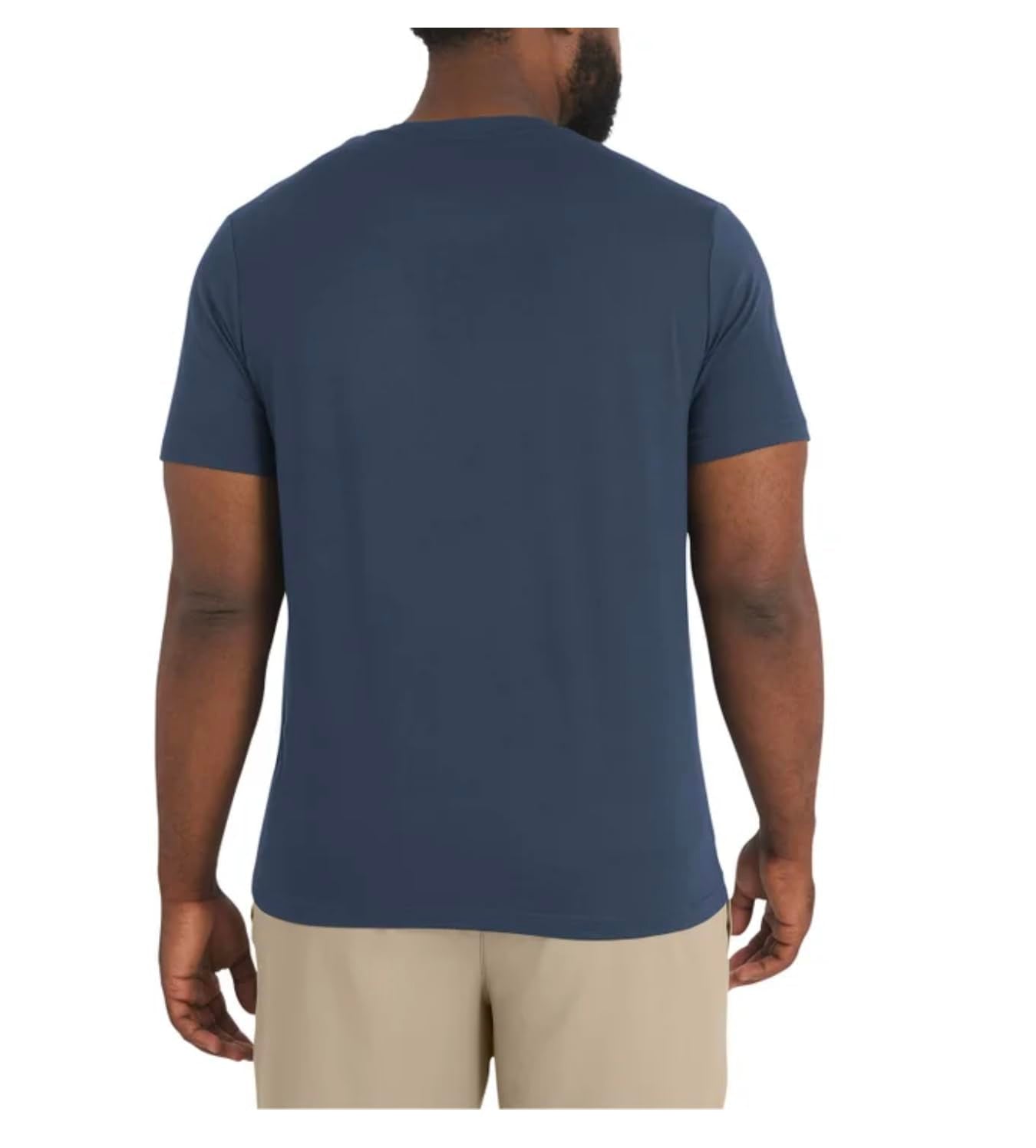 Quiksilver Men's Short Sleeve Stretch Active Tee Shirt (US, Alpha, XX-Large, Regular, Regular, Blue)