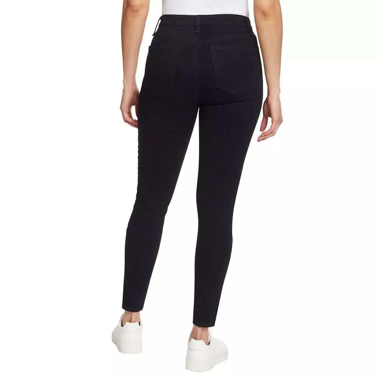 Gloria Vanderbilt Women's The Always Perfect High Rise Skinny Denim Jean XL Black