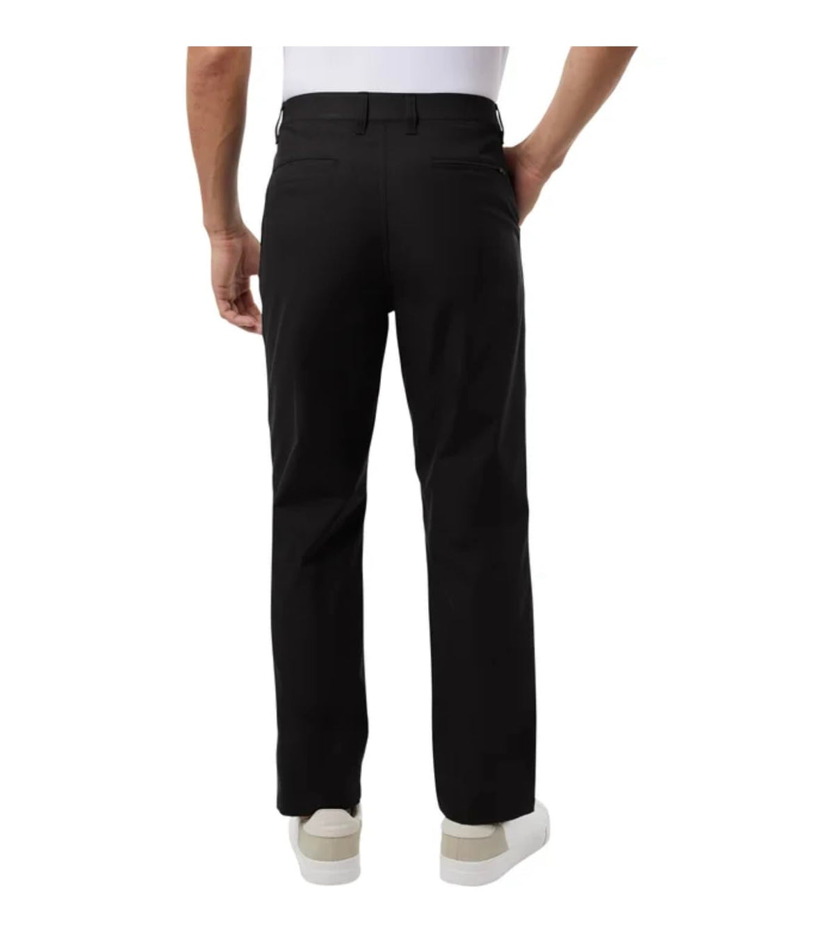 32 Degrees Cool Men's Stretch Chino Pant (US, Waist Inseam, 32, 34, Regular, Regular, Black)