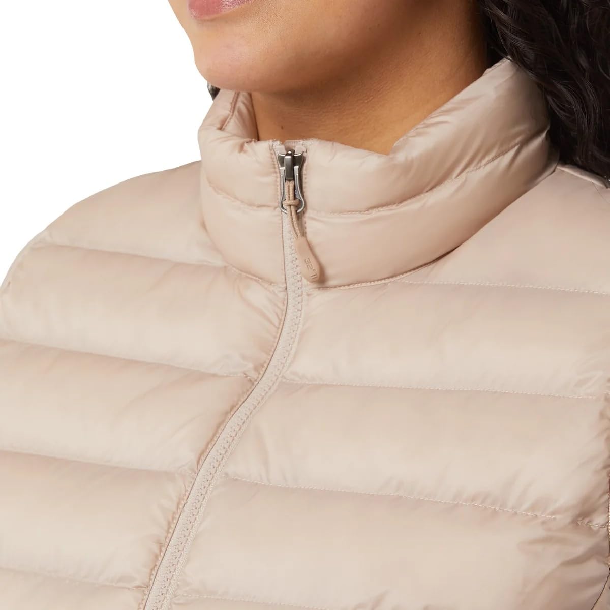 32 Degrees Women's' Vest Leightweight Zipper Hand Pocket (Gray, XXL), XX-Large