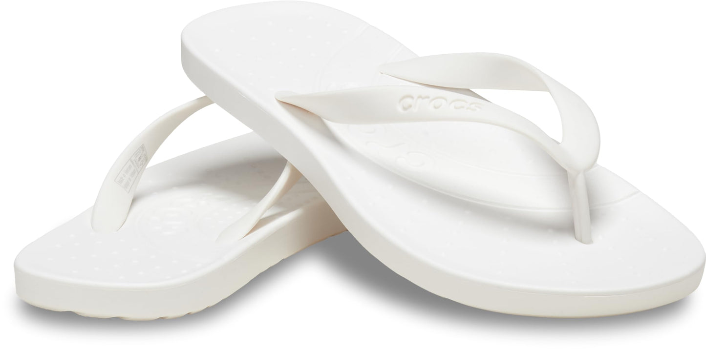 Crocs Unisex's Flip Flop, White, 43226