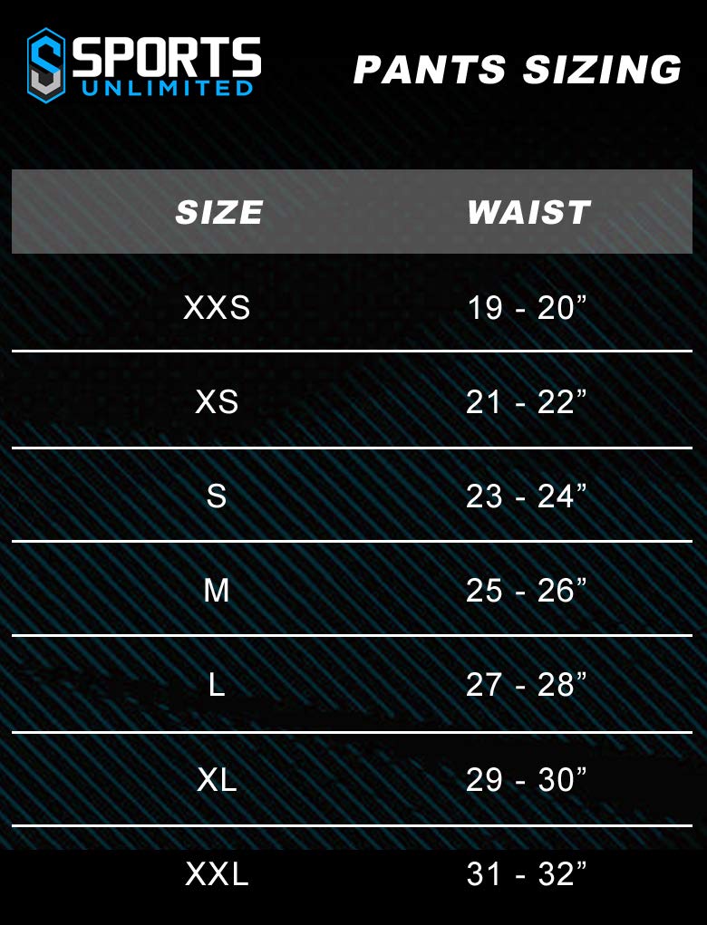 Sports Unlimited Double Knit Youth Integrated Football Pants Black