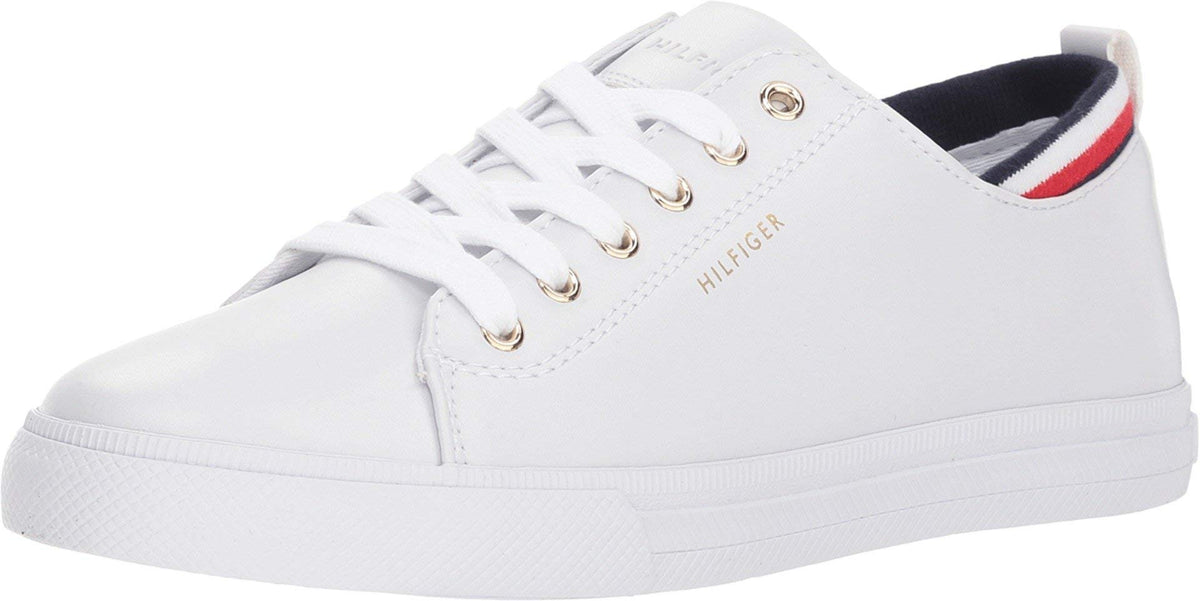 Tommy Hilfiger Lou White Leather 9.5 M
