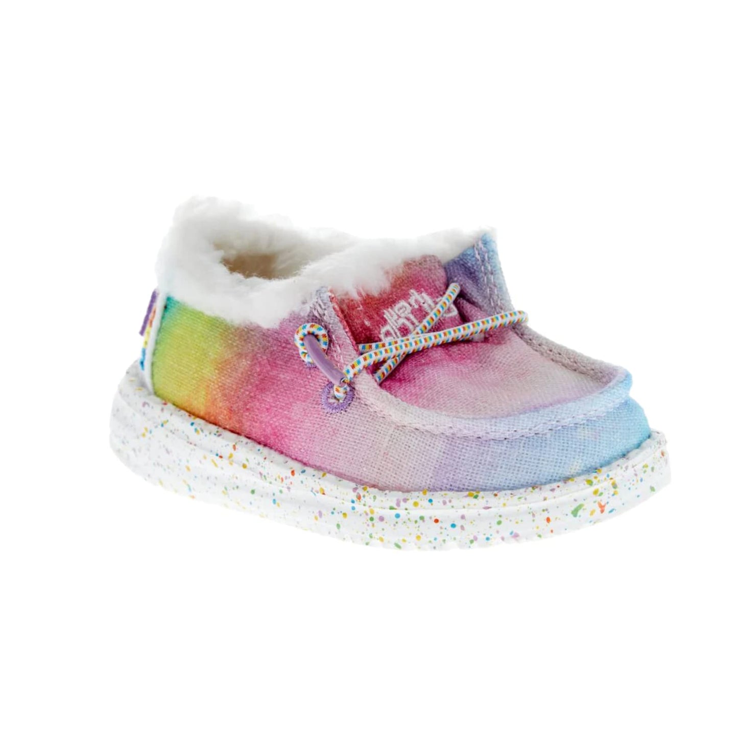 HEYDUDE Girl's Wendy Youth Shoes White Leopard
