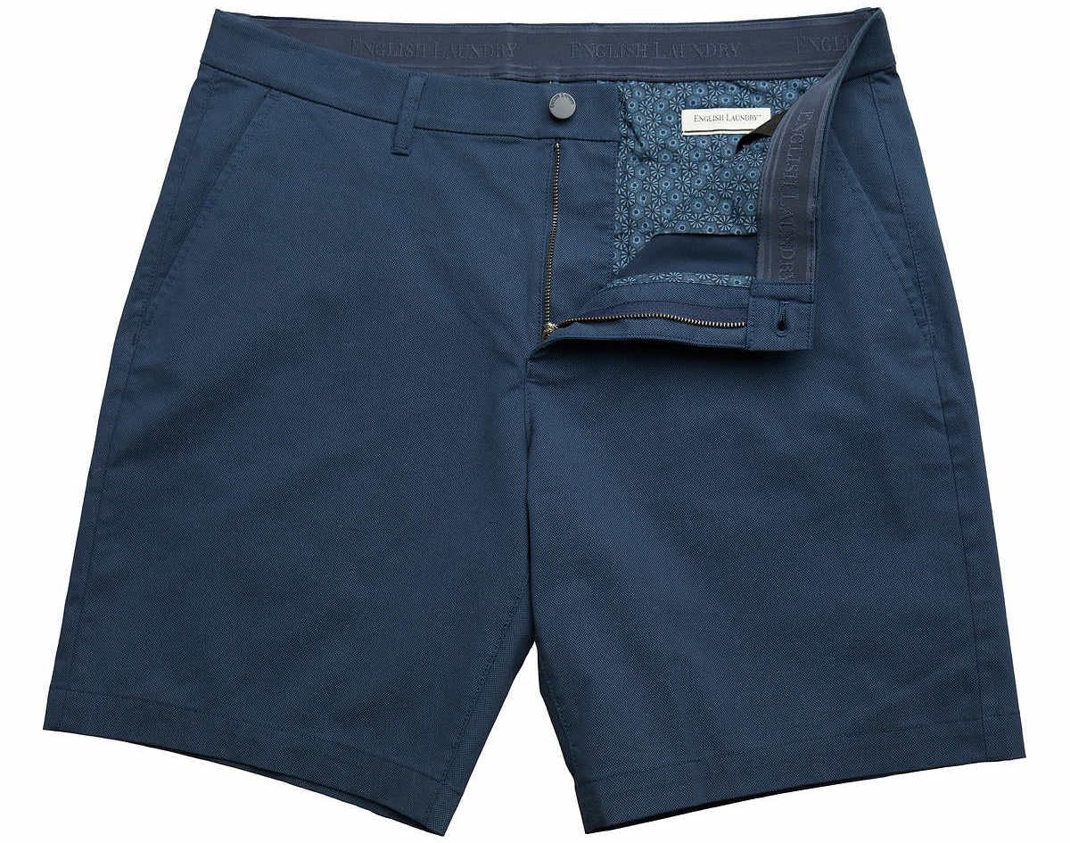 English Laundry Mens Midweight Flat Front Short (US, Waist, 32, Regular, 457 Blue)