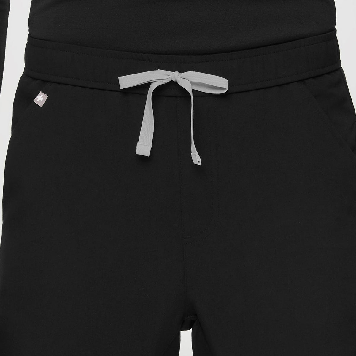 FIGS Tansen Jogger Scrub Pants for Men - Black, Short M