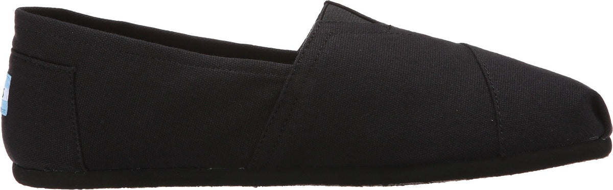 TOMS Men's Classic Alpargata Slip-On, Black Black