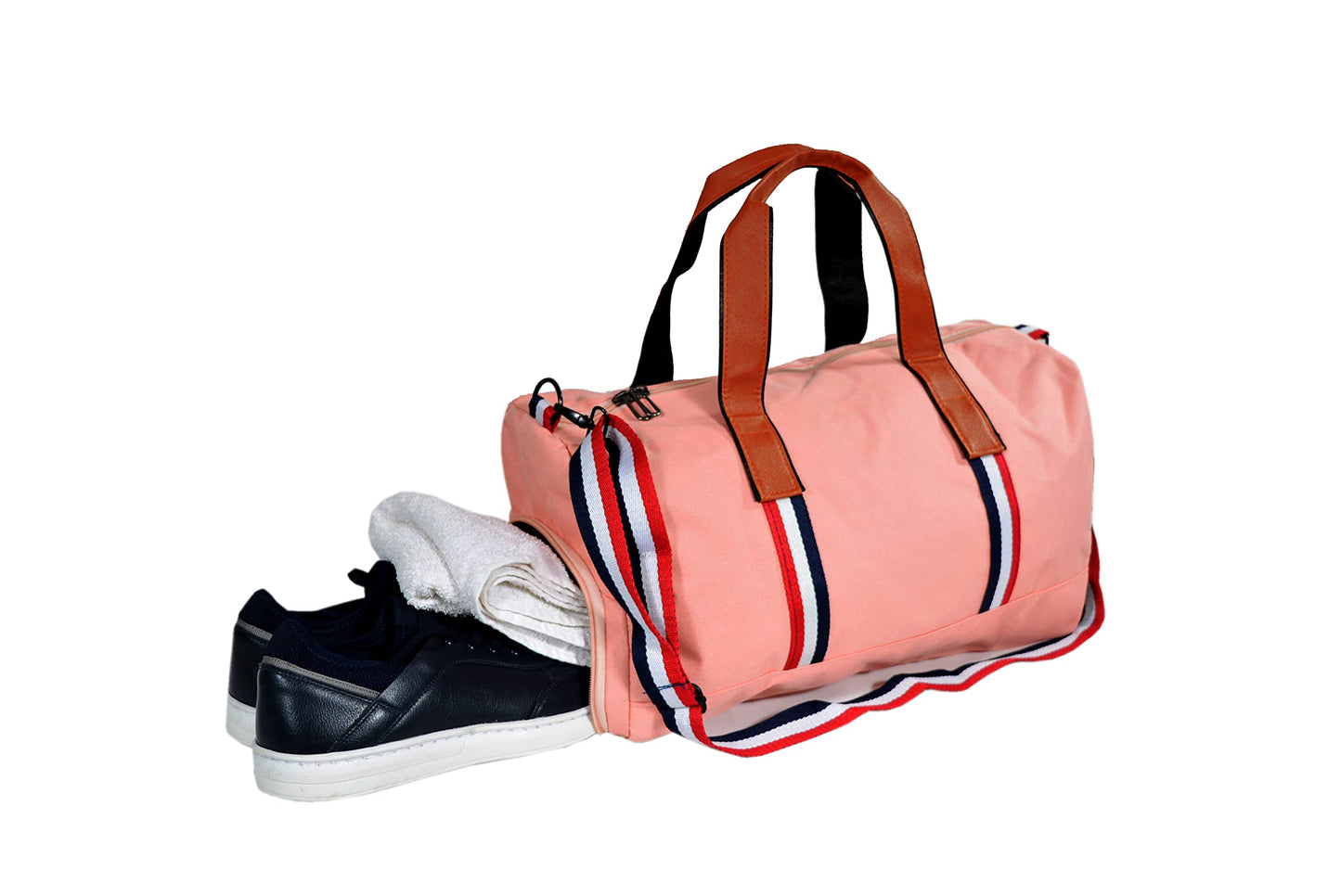 Travel Duffels 30L, Fitness Gym Sport Bags Men and Women Waterproof Yoga Bag Outdoor Travel Multi-function duffel, Sports Handbag Pink al1124