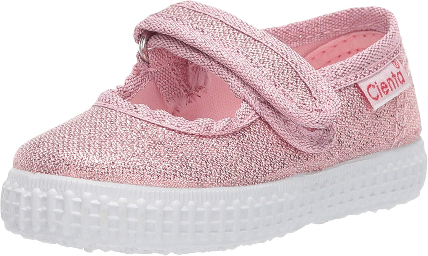 Cienta Kids Shoes � Ideal for Toddlers & Little Kids � Hook & Loop Strap Closure � Textile Lining � Rubber Outsole (Infant/Toddler/Little Kid/Big Kid) Peach 21 (US 5 Toddler) M