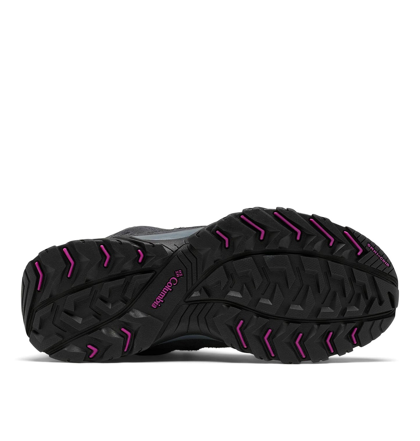 Columbia womens Crestwood Mid Waterproof Boot Hiking Shoe, Graphite/Bright Plum, 9 Wide US