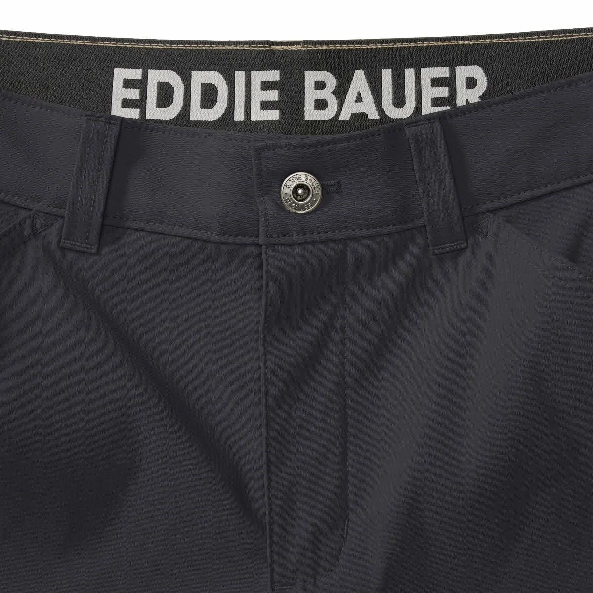 Eddie Bauer Men’s UPF 50+ Classic Fit Stretch Lightweight Tech Short (Black, 30)
