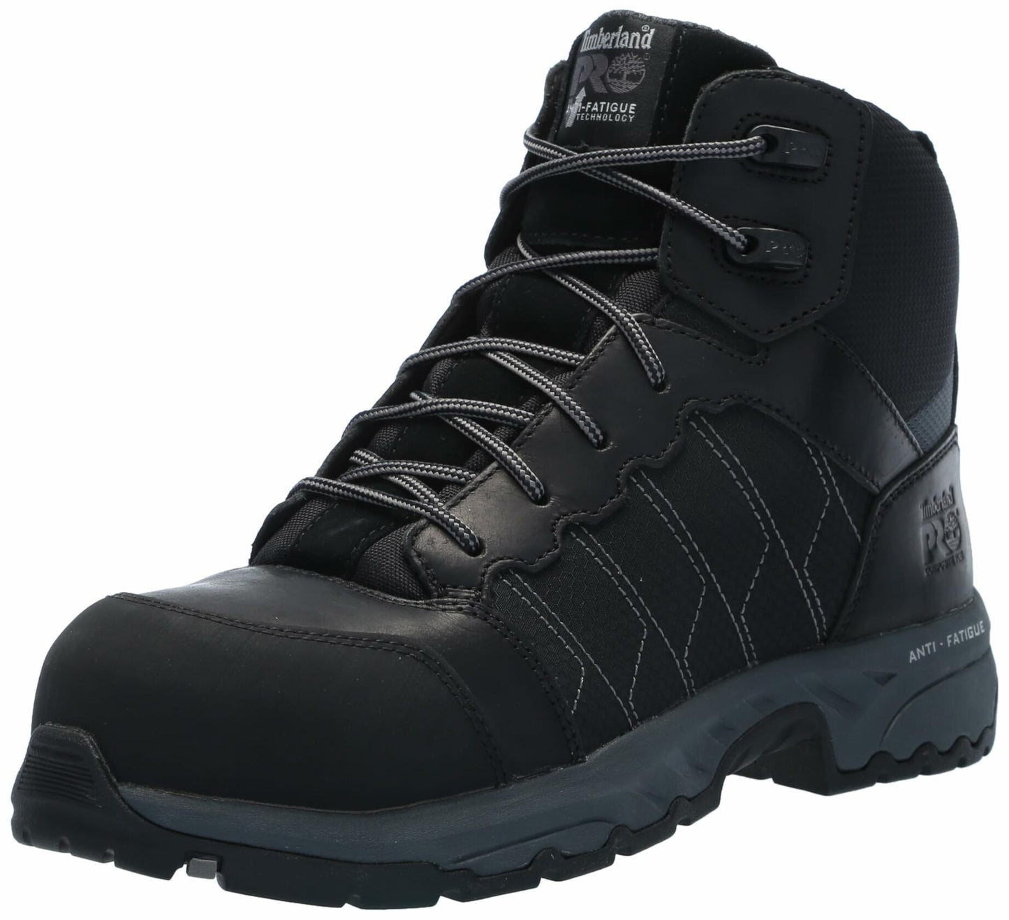 Timberland PRO Men's Payload 6 Inch Composite Safety Toe Industrial Work Boot, Black-2024 NEW, 13M