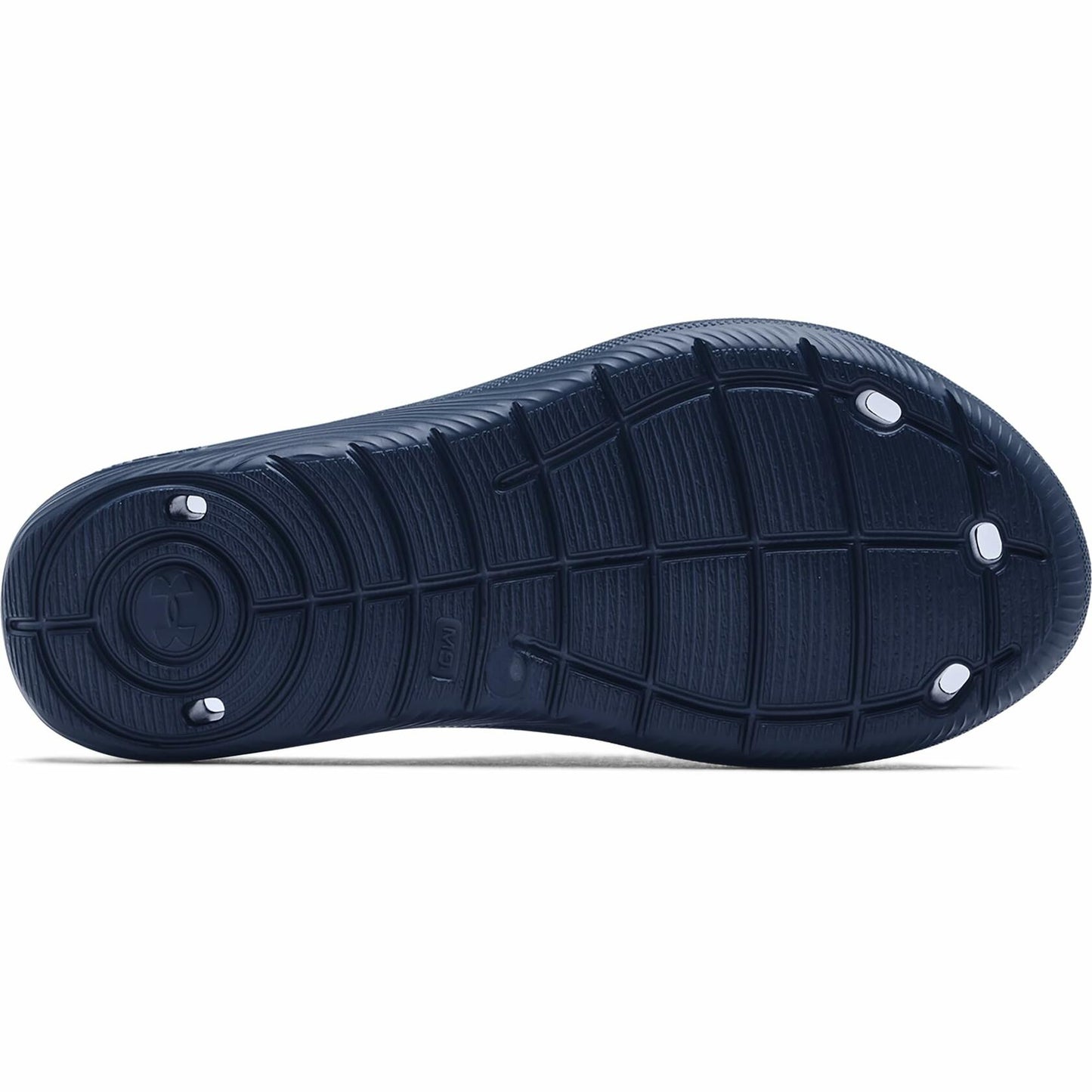 Under Armour Men's Locker IV Slide Sandal, Academy Blue (401)/Academy Blue, 9
