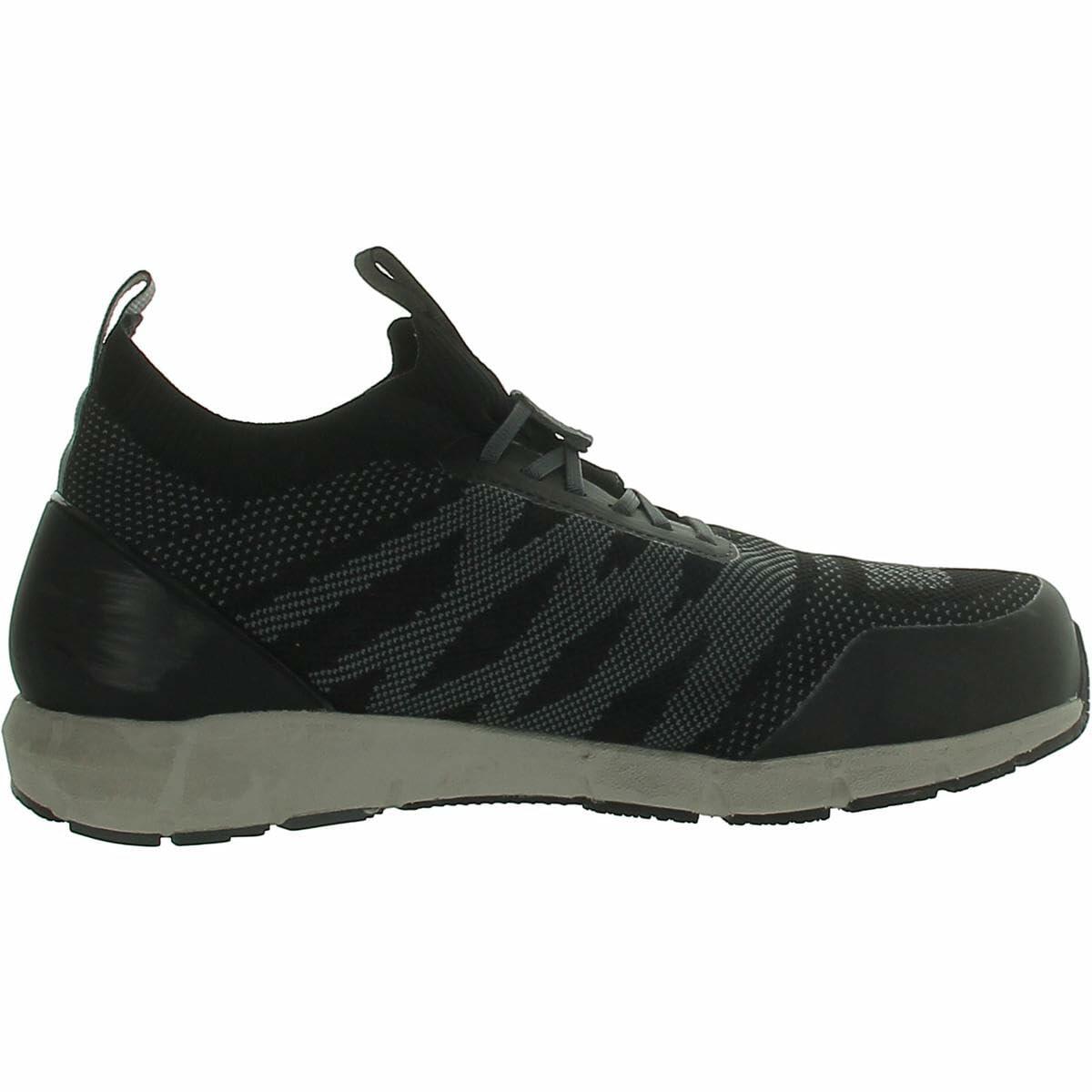 Timberland PRO® Radius Knit Composite Safety Toe Work Shoes – Rubber Outsoles – Moisture Absorbent - Breathable Black/Grey 11 D - Medium