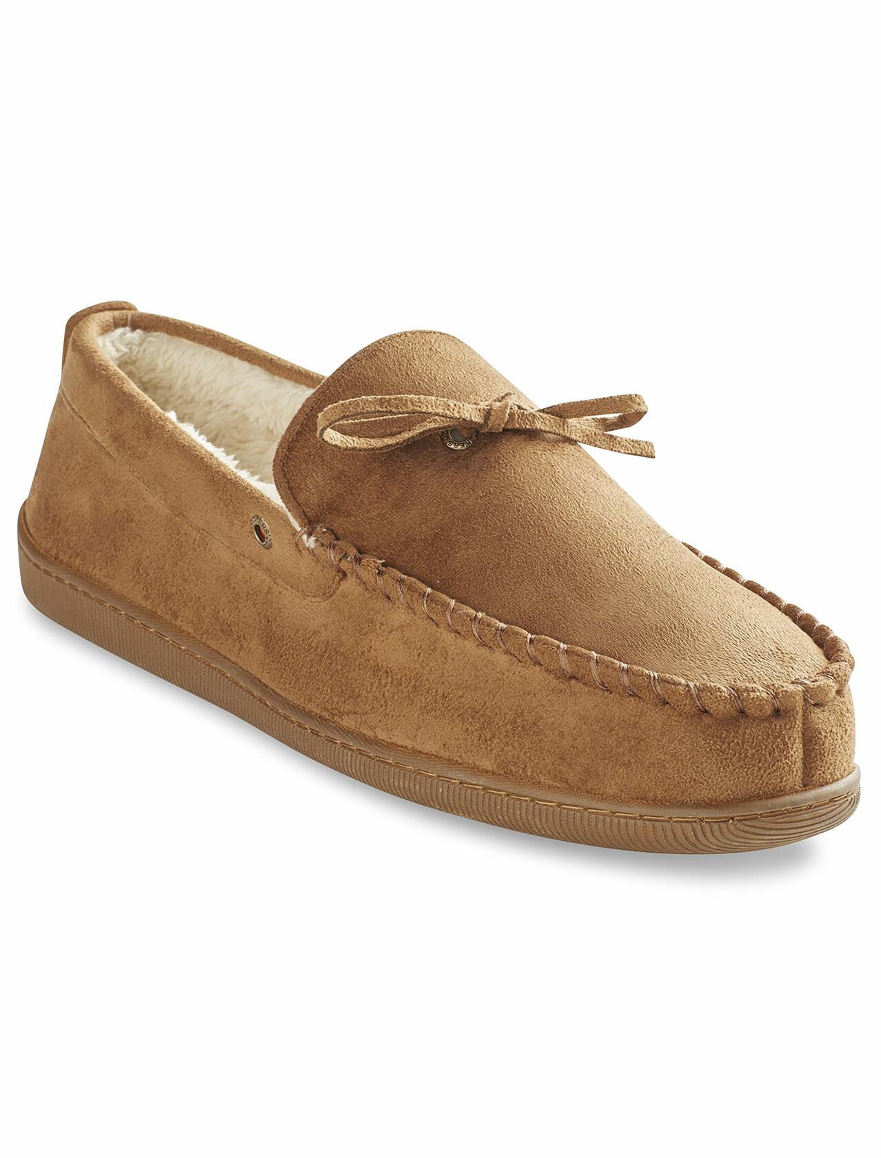 Dockers Moccasin Slippers (15/16 W, Tan)