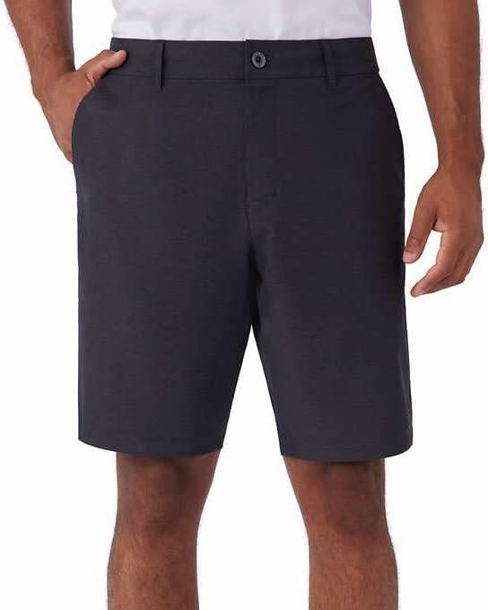 Hang Ten Men's Hybrid Series - Everyday 20" Hybrid Short in Black | Everyday 20" Hybrid Short, 36