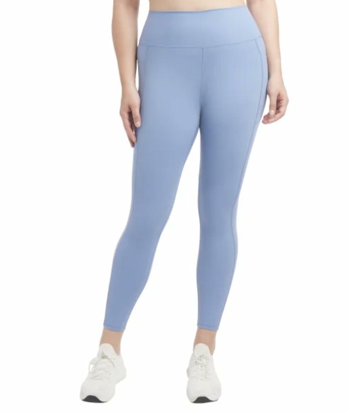 Danskin Women's High Waist Lightweight Legging Tight (US, Alpha, X-Small, Regular, Regular, Infinity (Blue))