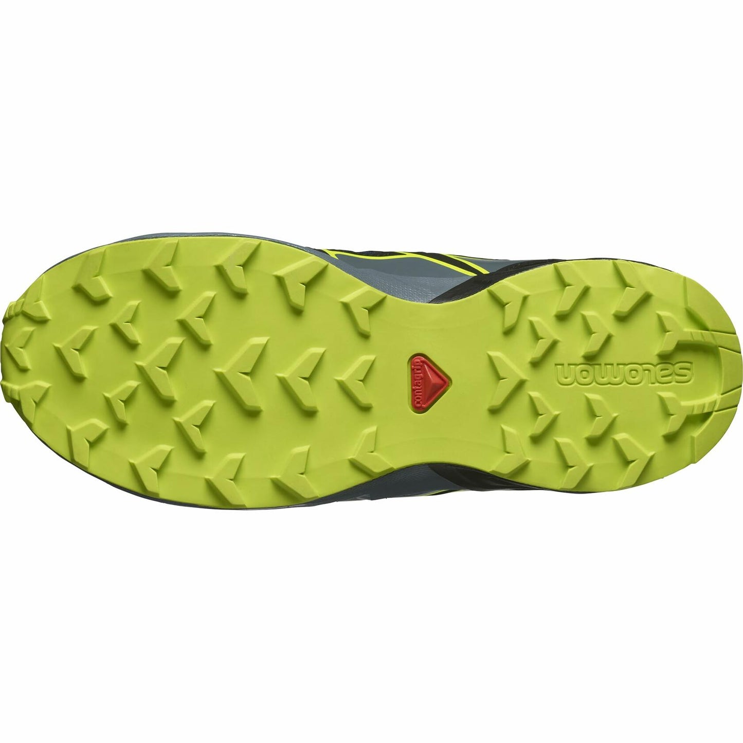 Salomon Junior’s Speedcross Climasalomon Waterproof Trail Shoes - Nautical Blue/Black/Acid Lime - 2