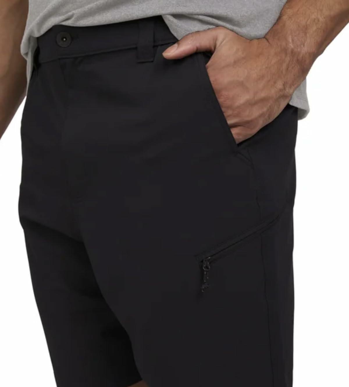 Weatherproof Vintage Men's UPF 50 Stretch Performance Tech Short (US, Numeric, 30, Regular, Regular, Black)