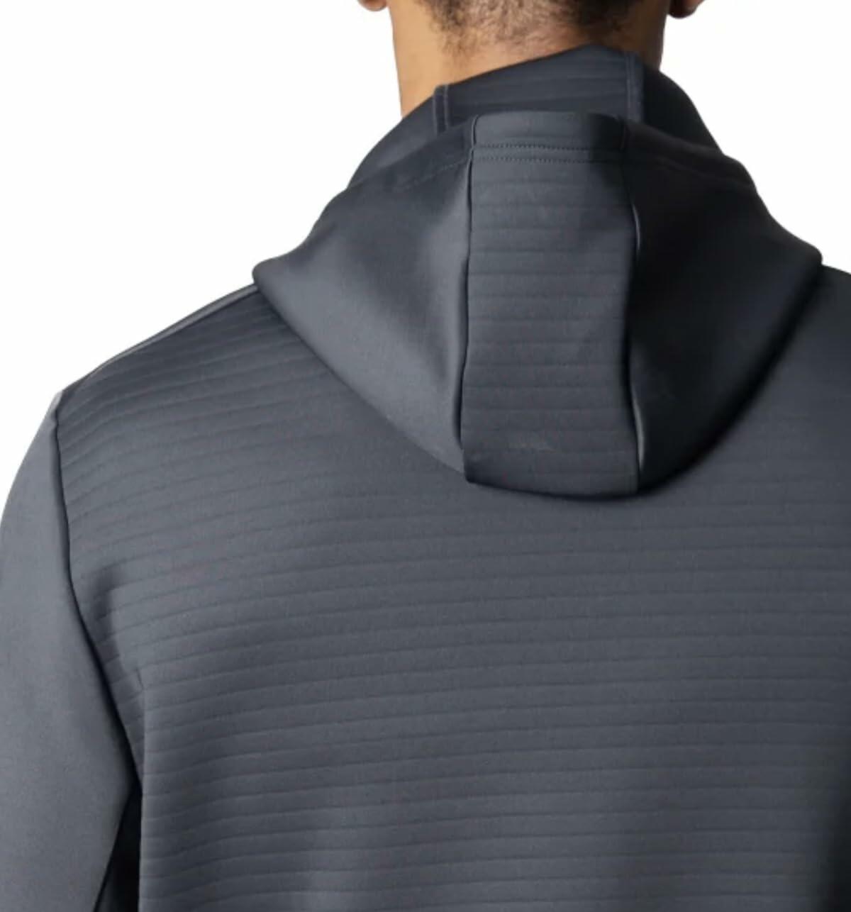 Spyder Active Men's Long Sleeve Stretch Full Zip Hoodie Jacket (US, Alpha, Medium, Regular, Regular, Black)