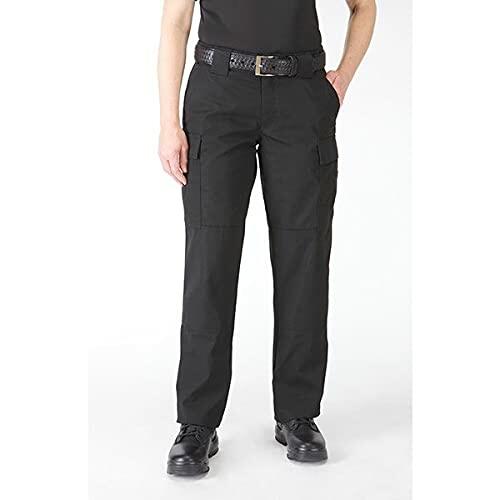 5.11 Tactical Women's TDU Pants, Regular Fit, Cargo Pockets, Style 64359, Dark Navy, 14 Long