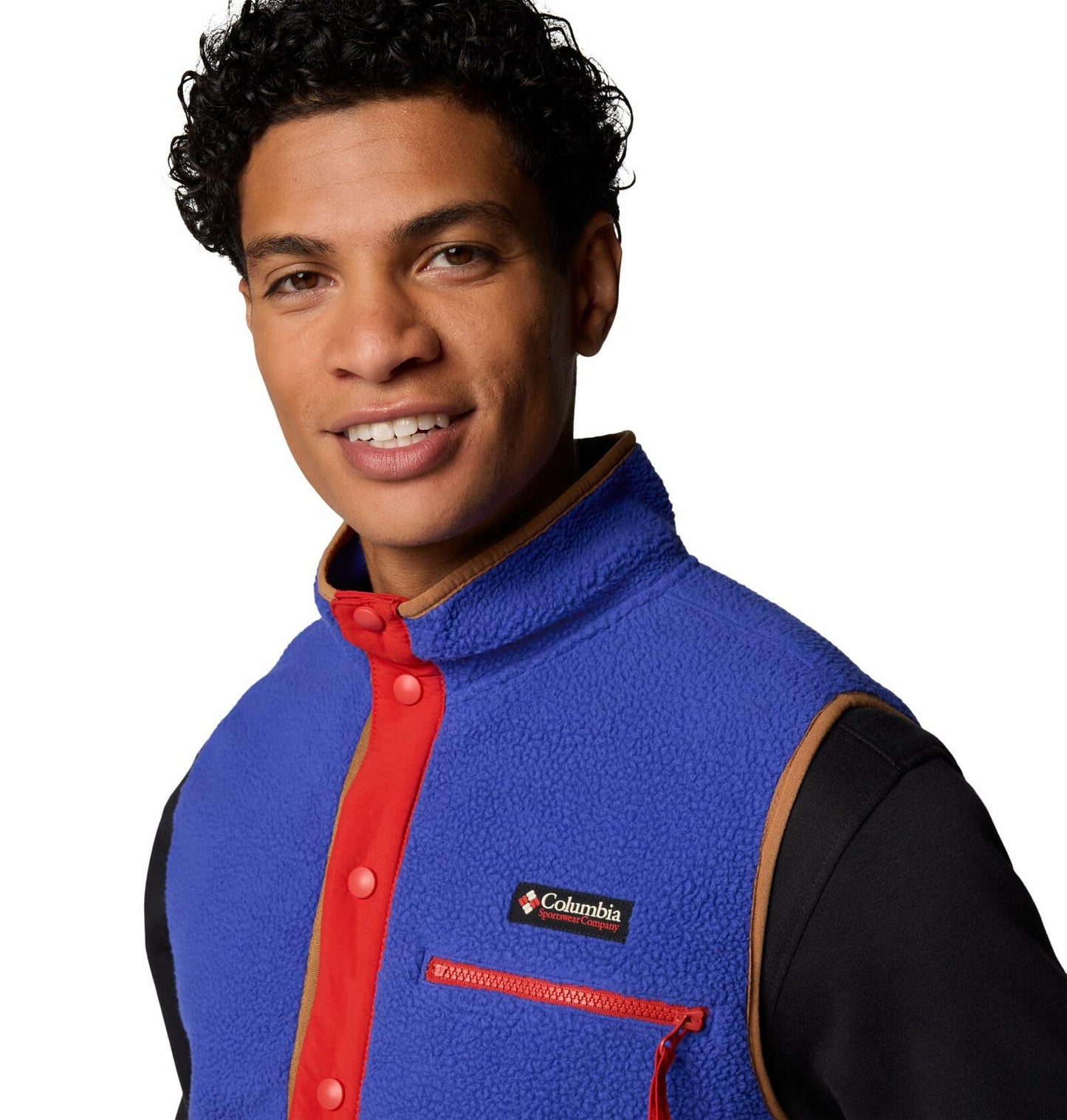 Columbia Men's Helvetia II Vest, Clematis Blue, Large