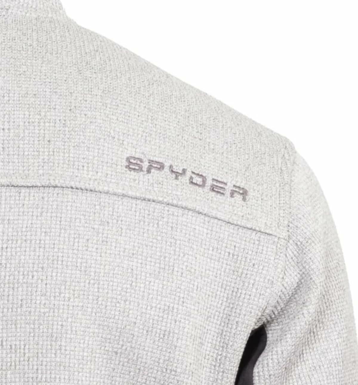 Spyder Men's Relaxed Fit Full Zip Jacket (US, Alpha, XX-Large, Regular, Regular, Gray)