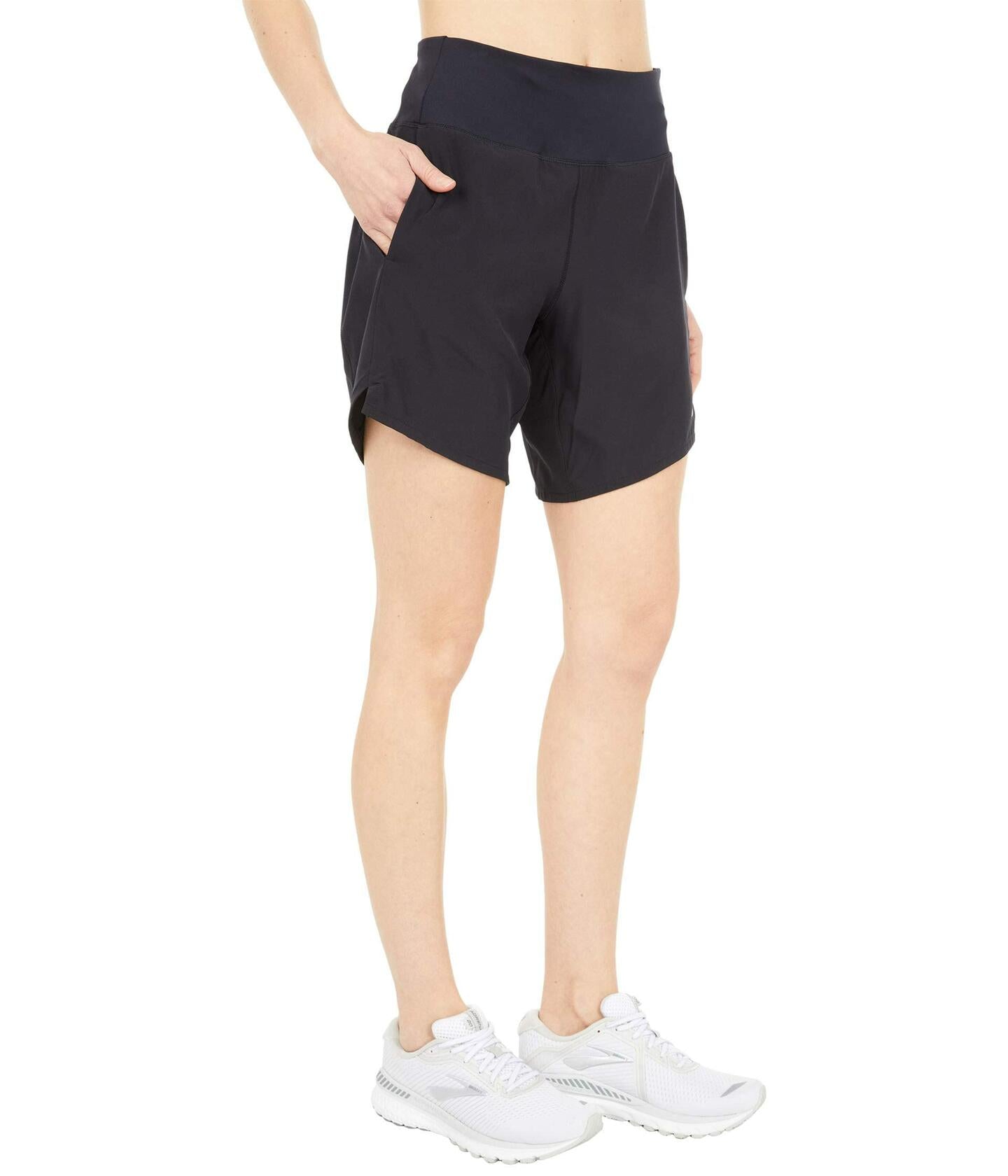 Brooks Chaser 7" Shorts Black SM (US 6-8) 7