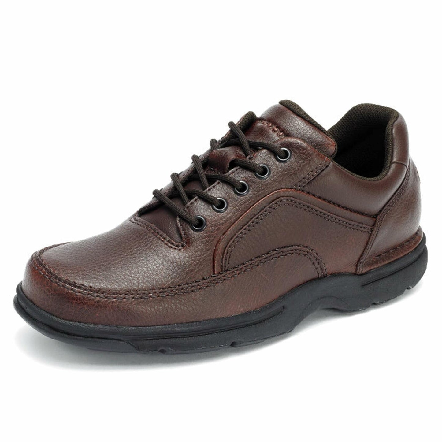 Rockport Men's Eureka Walking Shoe, Brown, 7.5 Wide