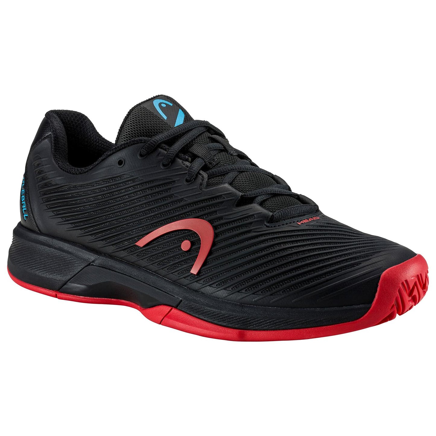 HEAD Revolt Pro 4.0 Men's Pickleball Shoes, Black/Red Color, Size 11.0