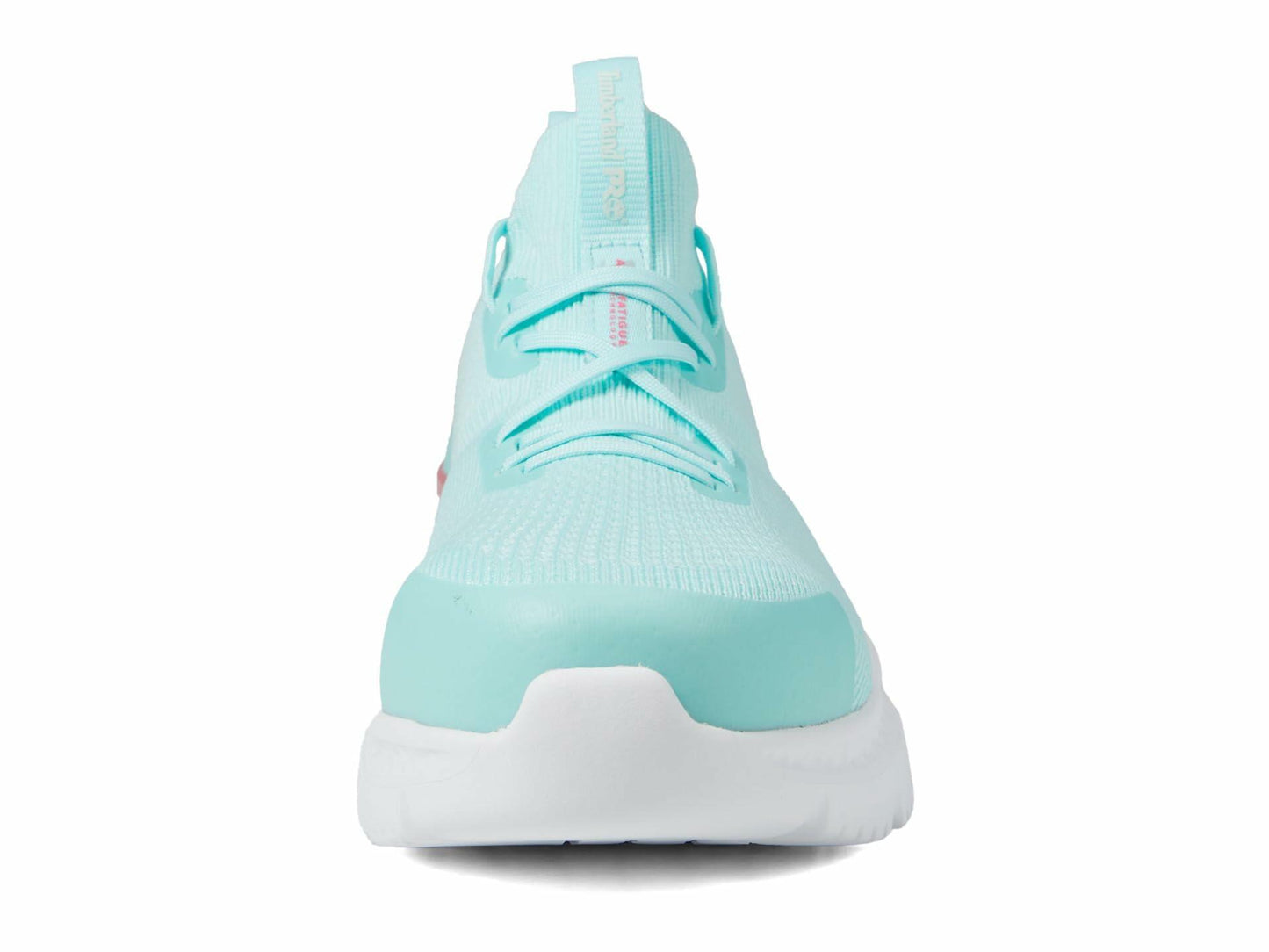 Timberland PRO® Setra Knit Composite Safety Toe Women’s Sneakers – Breathable Upper – Removable Insole Seafoam/Red 8.5 B - Medium