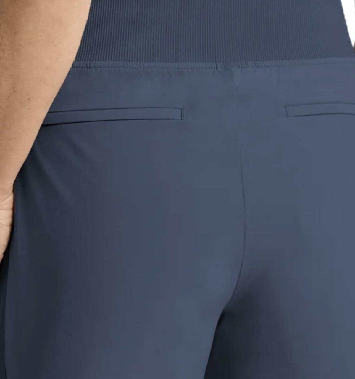 KIRKLAND Signature Women's Quick Dry Stretch Pull On Ankle Pant (US, Alpha, X-Large, Regular, Regular, Blue)