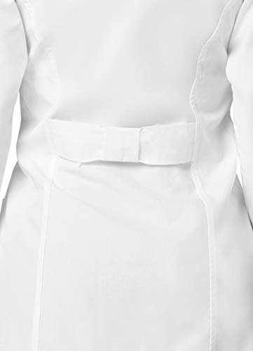 Adar Universal Lab Coats for Women - Princess Cut 30" Consultation Lab Coat - 806 - White - XL