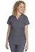 Healing Hands Purple Label Scrub Top for Women with 3 Pockets XL Pewter