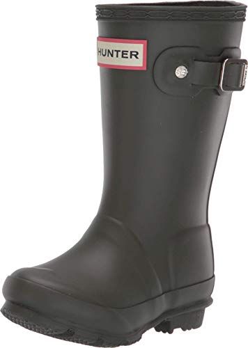 Hunter Kids Original Kids' Rain Boot (Toddler/Little Kid) Dark Olive 12 Little Kid M