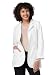 Adar Universal Lab Coats for Women - Princess Cut 30" Consultation Lab Coat - 806 - White - XL
