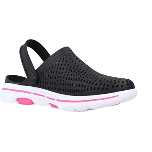 Skechers Women's Foamies Gowalk 5 - Dog Lover, Navy/Multi, 10