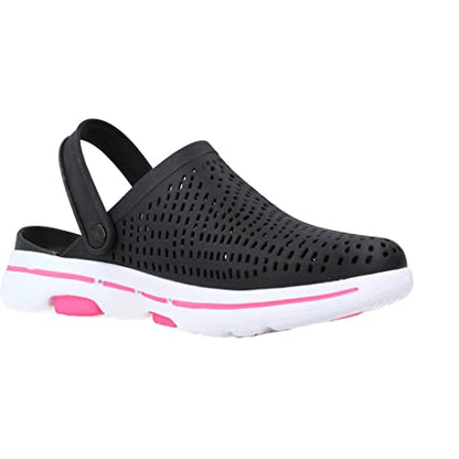 Skechers Women's Foamies Gowalk 5 - Dog Lover, Navy/Multi, 10