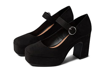 Chinese Laundry Pollyanne Black Fine Suede 8 M