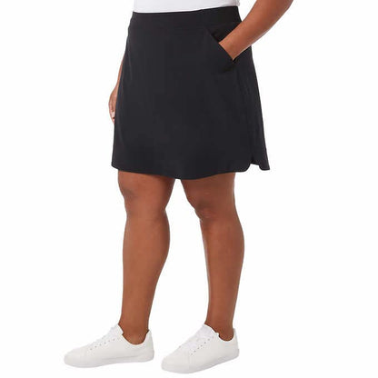 32 Degrees Ladies' Skort (US, Alpha, Large, Regular, Regular, Black)