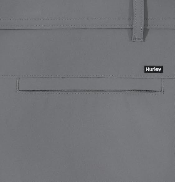 Hurley Men's Water Repellent Hybrid Performance Stretch Pant (US, Waist Inseam, 32, 34, Regular, Regular, Gray)