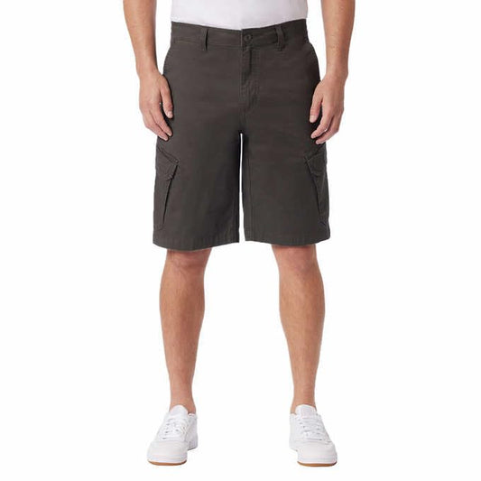 UNIONBAY Men�s Oversized Cargo Pockets with Velcro� Closures Short (US, Numeric, 42, Regular, Regular, Gray)
