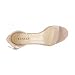 Eunicer Women's Single Band Classic Chunky Block Low Heel Sandals with Ankle Strap Dress Shoes,Nude Suede,11 B(M) US