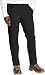 Eddie Bauer Men’s Fleece Lined Pants – Water Resistant, Lightweight Stretch Fabric, Zipper Pockets (Black, 36Wx30L)