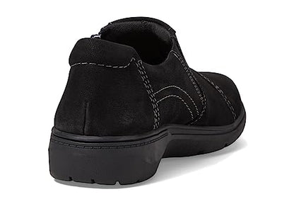 Clarks Black's Carleigh Ray Oxford, Black Nubuck, 11 Medium US