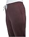 KIRKLAND Signature Women's Moisture Wicking Lightweight Jogger Pant with Pockets (US, Alpha, X-Large, Regular, Regular, Mahogany (Red))
