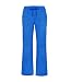 Adar Active Classic Scrub Set for Women - Crossover Top and Multi Pocket Pants - 3500 - Royal Blue - S