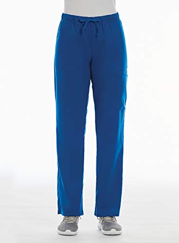 ELEMENTS BY ALEXANDERS UNIFORMS Scrub Pants for Women Size X-Large Petite Royal