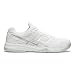 ASICS Gel Dedicate 6 Mens Tennis Shoe - White/Silver - Size 6.5